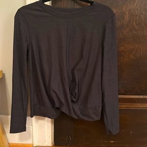 Old Navy tie-front active shirt